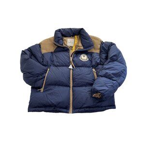 Moncler x Palm Angels Kelsey Puffer Jacket in Blue